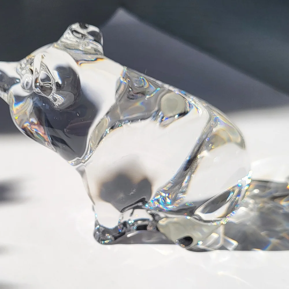 Princess House Crystal Pet Collection Penelope Pig 24% Lead Crystal Germany - Picture 4 of 9